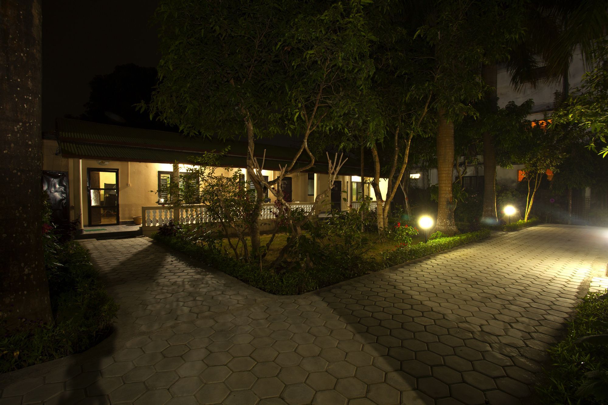 Hotel Ama Garden Sauraha Exterior foto